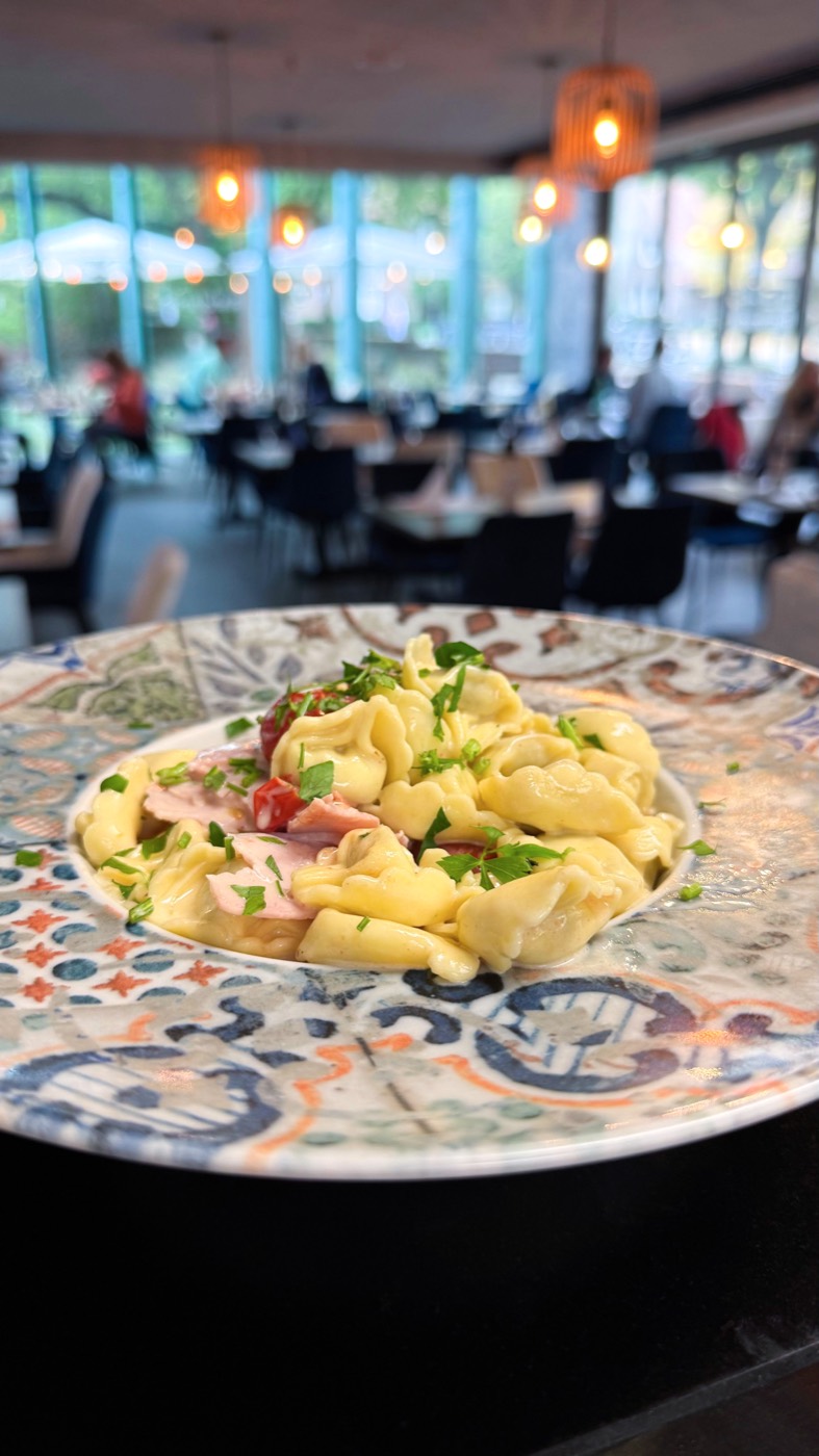 Tortelloni mit Steinpilzcreme